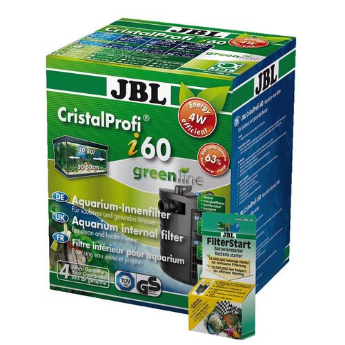 JBL CristalProfi i60 greenline + Filterstart 10ml gratis