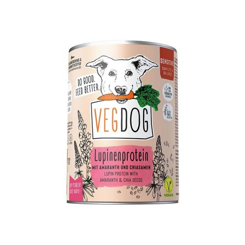 VEGDOG Sensitive Lupinenprotein 6x400g