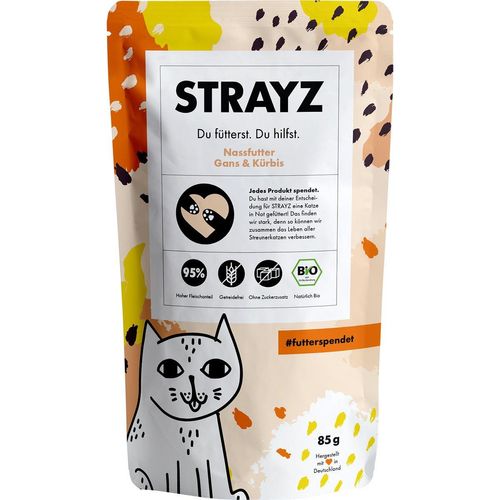 STRAYZ Bio Gans & Kürbis 14x85g