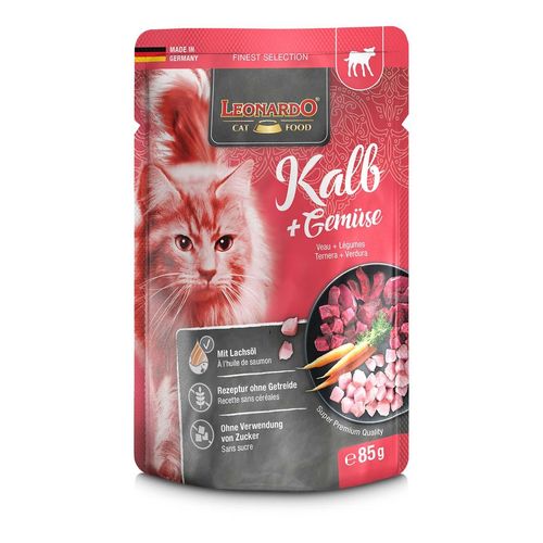 Leonardo Finest Selection Kalb und Gemüse 32x85g