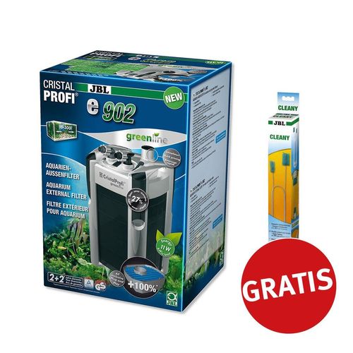 JBL Cristal Profi greenline e902 + Cleany Schlauchreinigungsbürste gratis