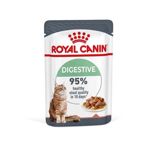 ROYAL CANIN DIGESTIVE CARE Feuchtnahrung für Katzen mit empfindlicher Verdauung 48x85g