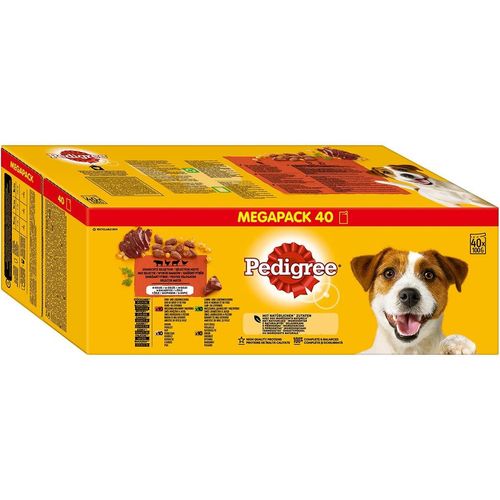 PEDIGREE Megapack Gemischte Selektion in Gelee 40x100g