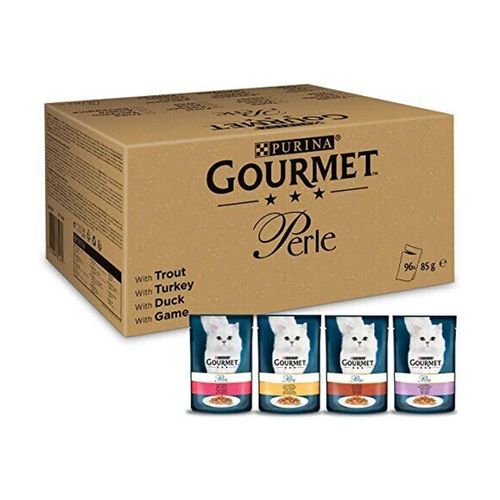 GOURMET Perle Erlesene Streifen in Gelee Mixpaket 96x85g