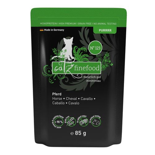 catz finefood Purrrr N° 123 - Pferd 8x85g