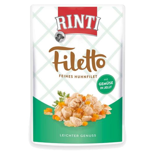 Rinti Filetto Huhn & Gemüse in Jelly 24x100g