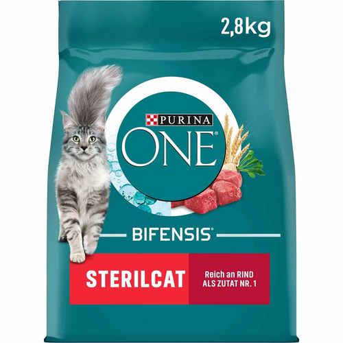 PURINA ONE BIFENSIS STERILCAT Rind 2,8kg