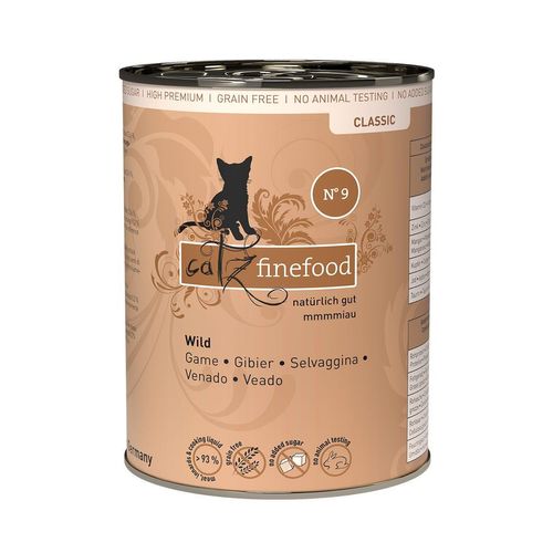 Catz Finefood Classic N° 9 - Wild 6x400g