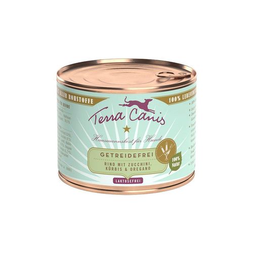 Terra Canis getreidefrei – Rind mit Zucchini 12x200g