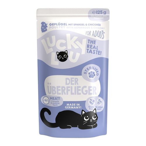 Lucky Lou Lifestage Sterilized Geflügel 16x125g