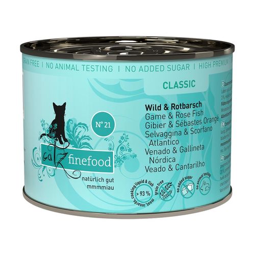 catz finefood - No. 21 Wild & Rotbarsch 6x200g