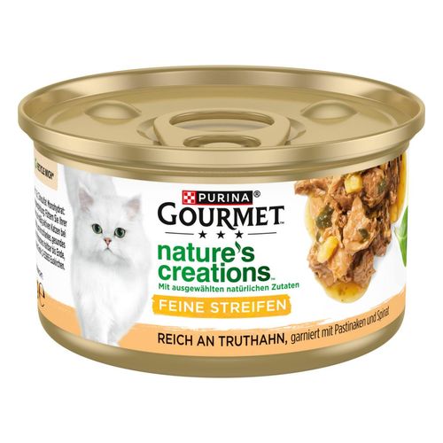 GOURMET Nature's Creations in Gelee naturbelassen Truthahn 24x85g