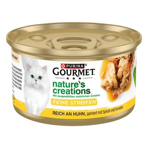 GOURMET Nature's Creations in Gelee naturbelassen Huhn 12x85g