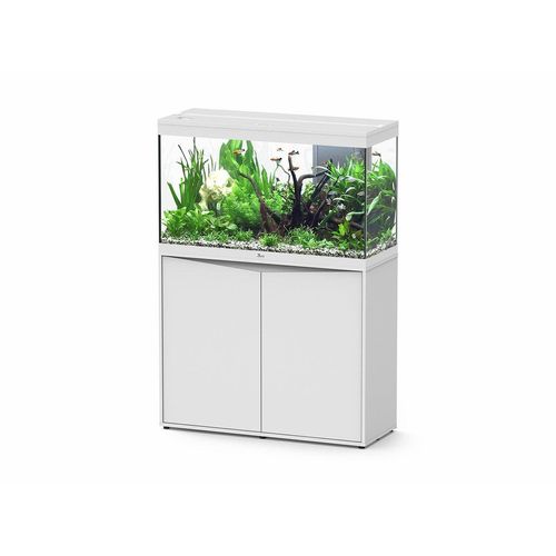 Aquatlantis Aquarienkombination Splendid Ultra 100 202l Weiß Kombi