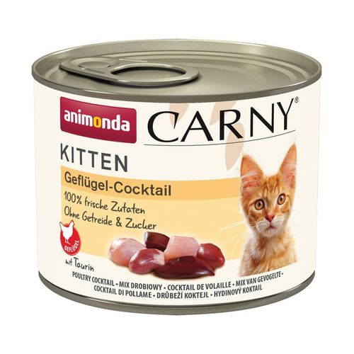 animonda Carny Kitten Geflügel-Cocktail 12x200g