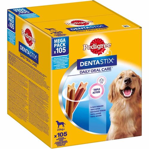 Pedigree DentaStix für Große Hunde 105 Stück (15x7)