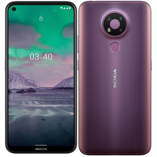 Nokia 3.4 32GB - Violett - Ohne Vertrag