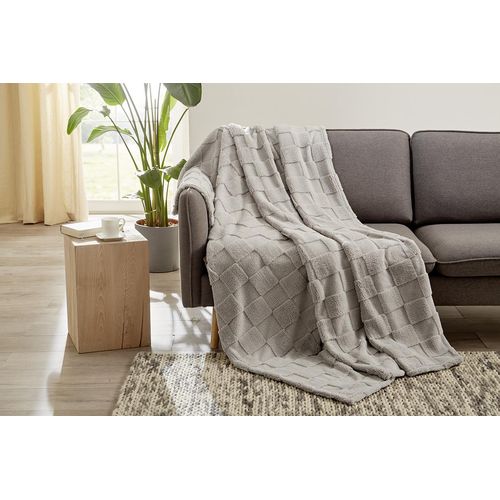 Decke FRANKA silber
