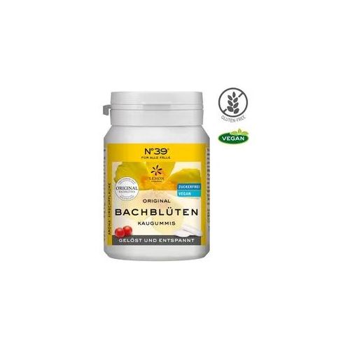 ORIGINAL BACHBLÜTEN KAUGUMMI No 39 FÜR ALLE FÄLLE