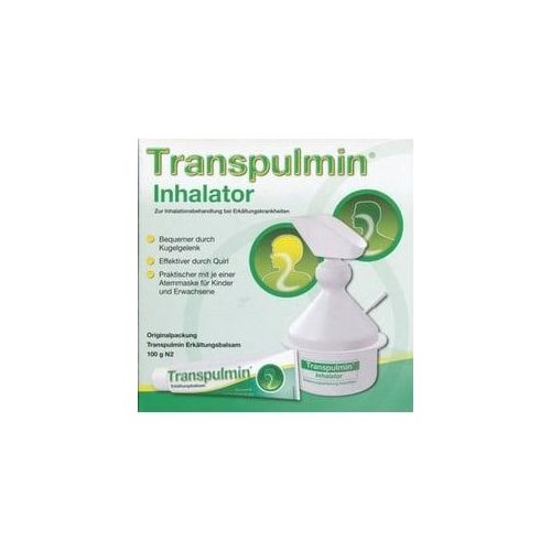 Transpulmin Inhalator + Erkältungsbalsam 100g