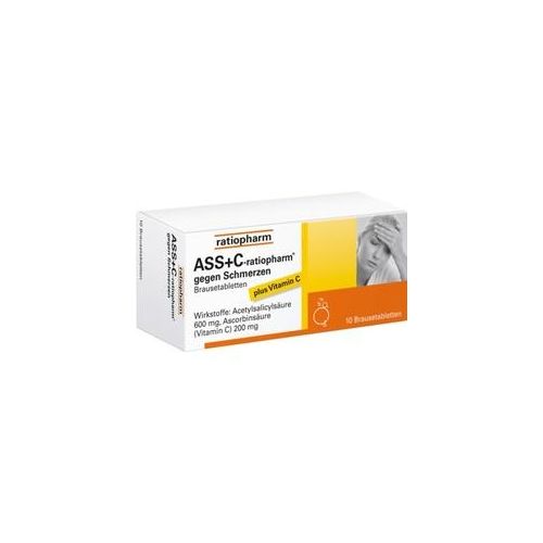 ASS+C-ratiopharm gegen Schmerzen