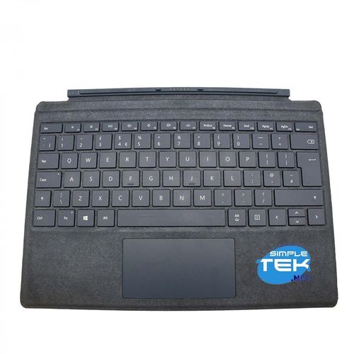 Microsoft Tastatur QWERTY Englisch mit Hintergrundbeleuchtung Signature Type Cover