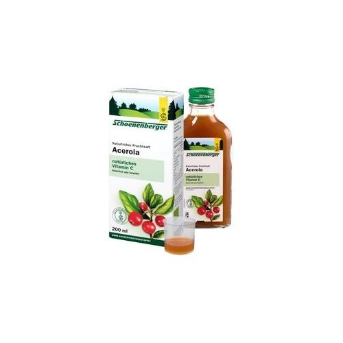 Schoenenberger Naturtrüber Fruchtsaft Acerola