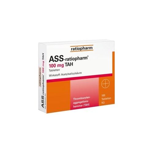 ASS-ratiopharm 100 mg TAH