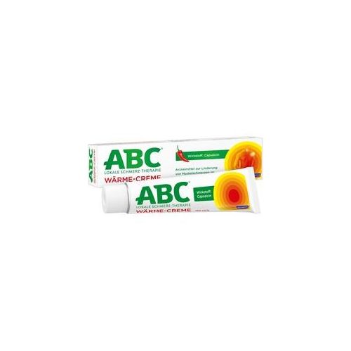 ABC WÄRME-CREME Capsicum 0,75mg/g Hansaplast med