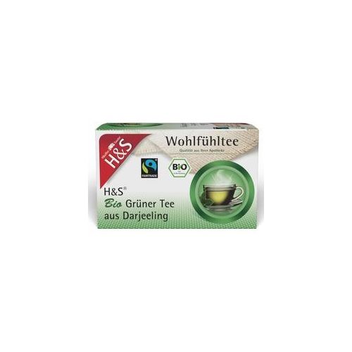 H&S Wohlfühltee Grüner Tee aus Darjeeling