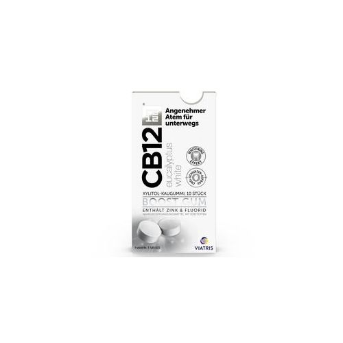 CB12 BOOST GUM eucalyptus white XYLITOL-KAUGUMMI