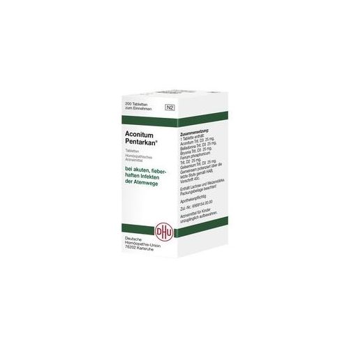 ACONITUM PENTARKAN Tabletten