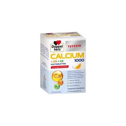 Doppelherz system CALCIUM 1000 + D3 + K2