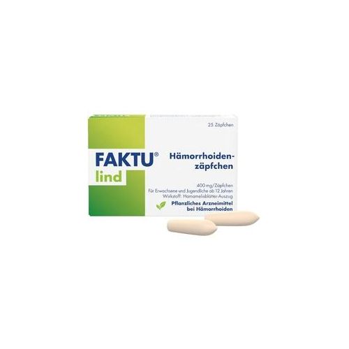 FAKTU lind Hämorrhoidenzäpfchen