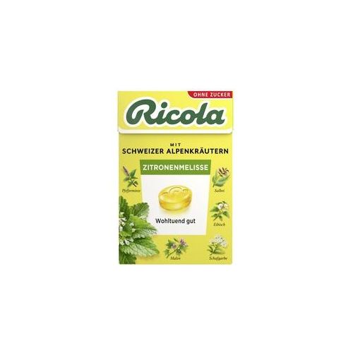 Ricola Zitronenmelisse Schweizer Kräuterbonbon zuckerfrei