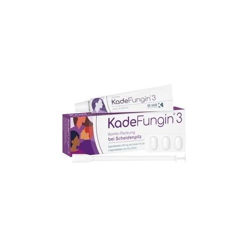 KadeFungin 3 bei Scheidenpilz - Kombipackung - Creme + Vaginaltabletten