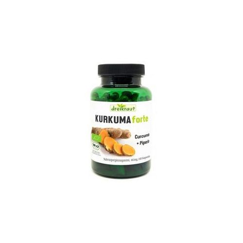 Kurkuma Forte Curcumin+Piperin Kapseln