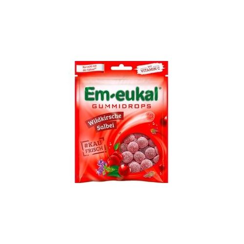 Em-eukal Gummidrops WILDKIRSCH-SALBEI zuckerhaltig