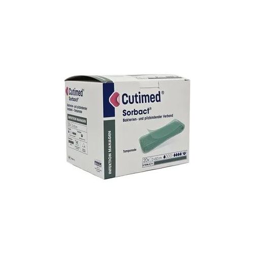 Cutimed Sorbact Tamponaden 2x50 cm