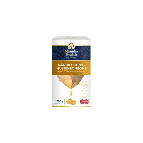 Manuka Health HUSTENBONBONS INGWER-ZITRONE MGO 400+