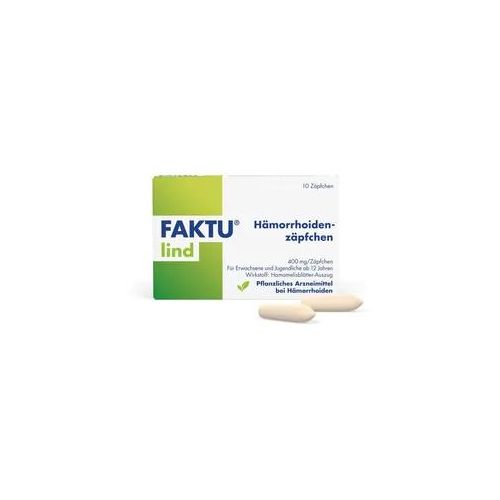 FAKTU lind Hämorrhoidenzäpfchen