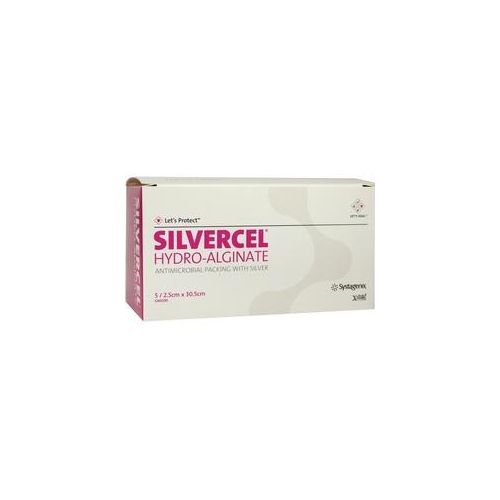 SILVERCEL Hydroalginat Tamponade 2,5x30,5 cm