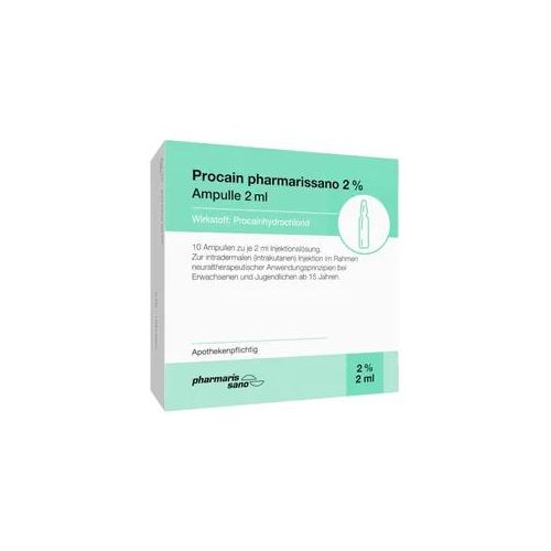 Procain pharmarissano 2% Ampulle 2ml