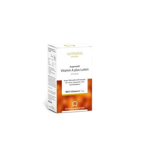 Sanhelios Augenwohl Vitamin A Plus Lutein Kapseln