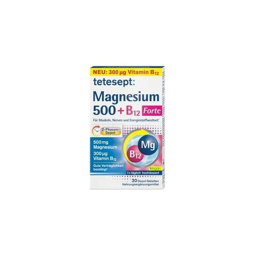 tetesept Magnesium 500 + B12 Forte