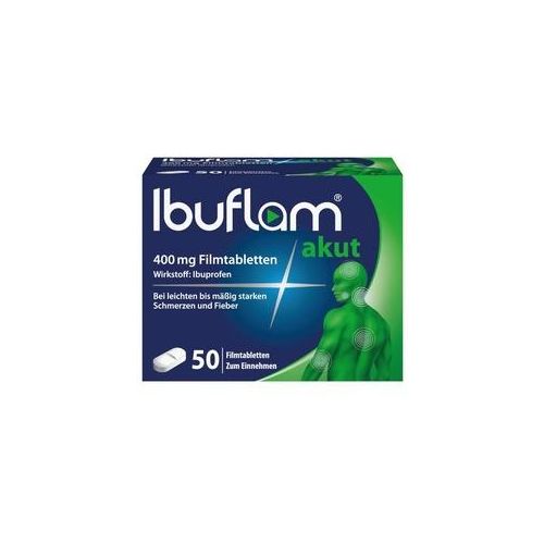 Ibuflam akut: 400 mg Ibuprofen Schmerztabletten