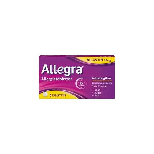 Allegra Allergietabletten - schnell bei Heuschnupfen & Allergien