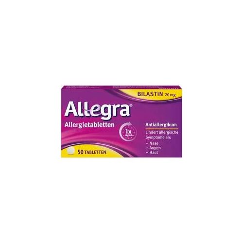 Allegra Allergietabletten - schnell bei Heuschnupfen & Allergien