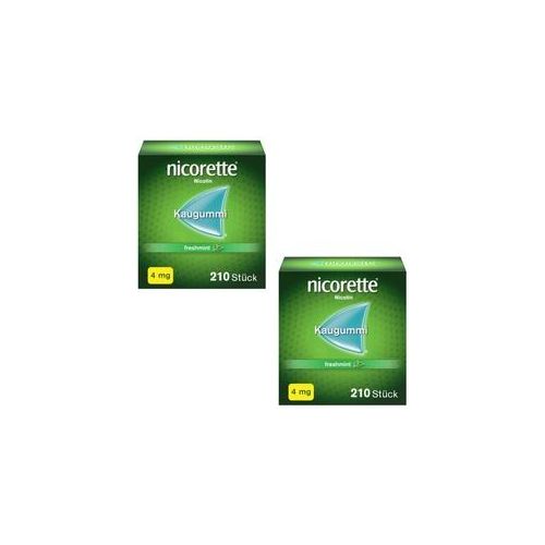 nicorette Kaugummi 4 mg freshmint Doppelpack