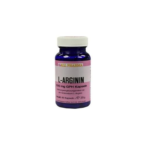 L ARGININ 500MG GPH KAPSEL